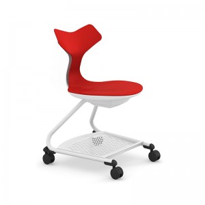 G1830 school study college student training chair with writing table