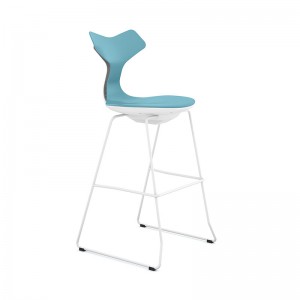 G1830 school study college student training chair with writing table