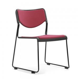Cantilever base Stackable training chair with connected function
